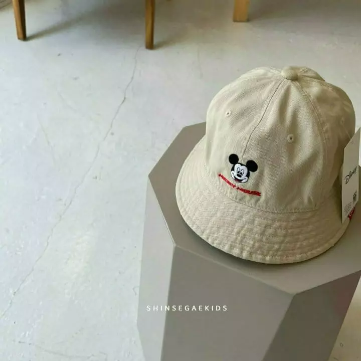 Shinseage Kids - Korean Children Fashion - #childofig - Mickey Bucket Hat - 3