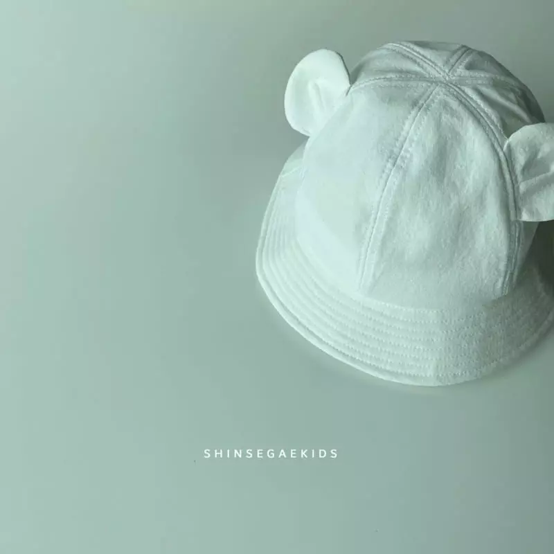Shinseage Kids - Korean Children Fashion - #childrensboutique - Bear Ear Bucket Hat
