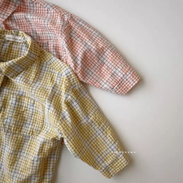 Shinseage Kids - Korean Children Fashion - #childrensboutique - Sweet Check Shirt - 3