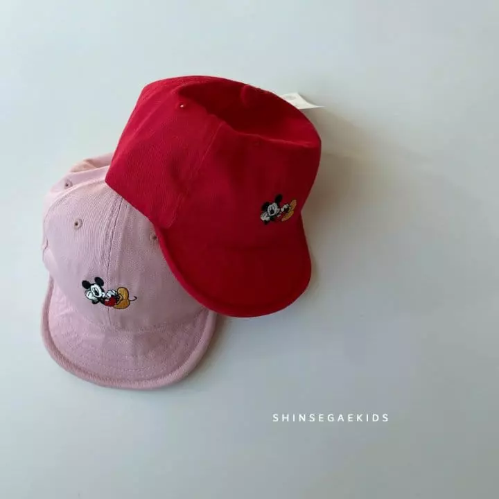 Shinseage Kids - Korean Children Fashion - #designkidswear - Lay Mickey Cap - 5