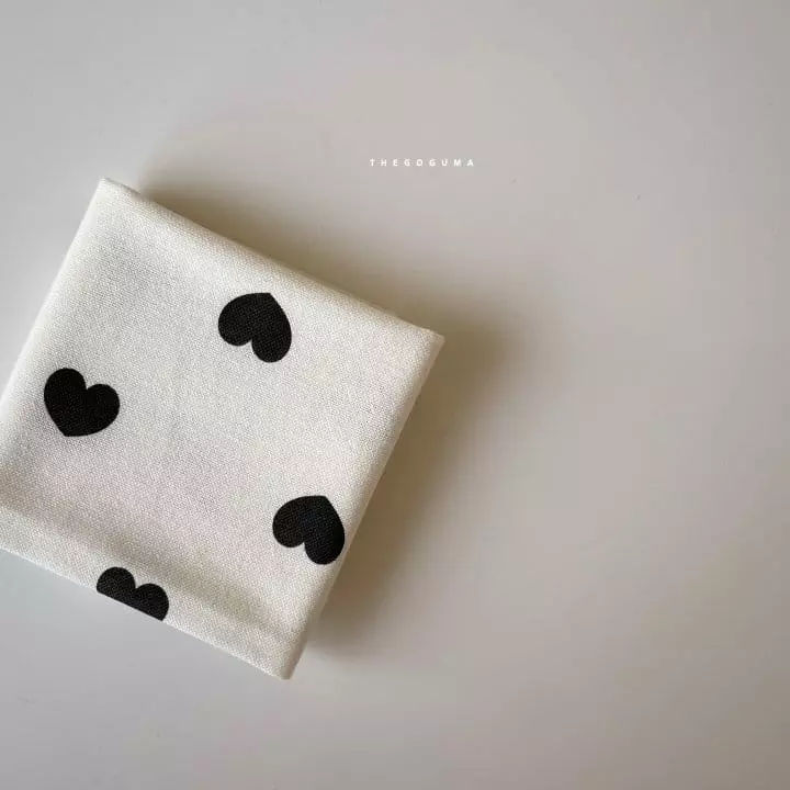 Shinseage Kids - Korean Children Fashion - #designkidswear - Heart Scarf 40*40 - 4