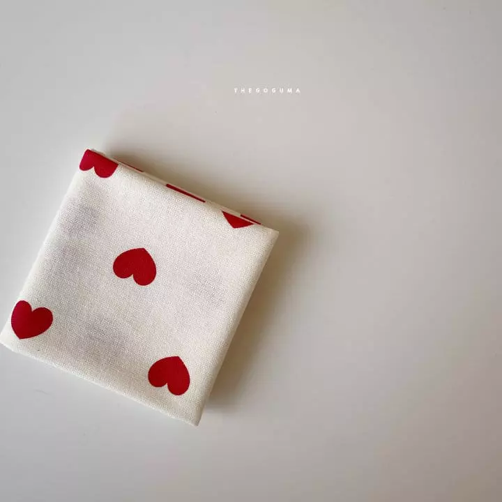 Shinseage Kids - Korean Children Fashion - #fashionkids - Heart Scarf 40*40 - 5