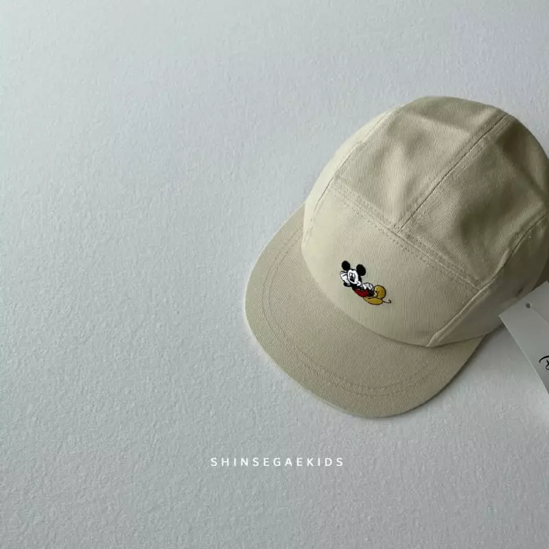Shinseage Kids - Korean Children Fashion - #fashionkids - Mickey Camp Cap - 4