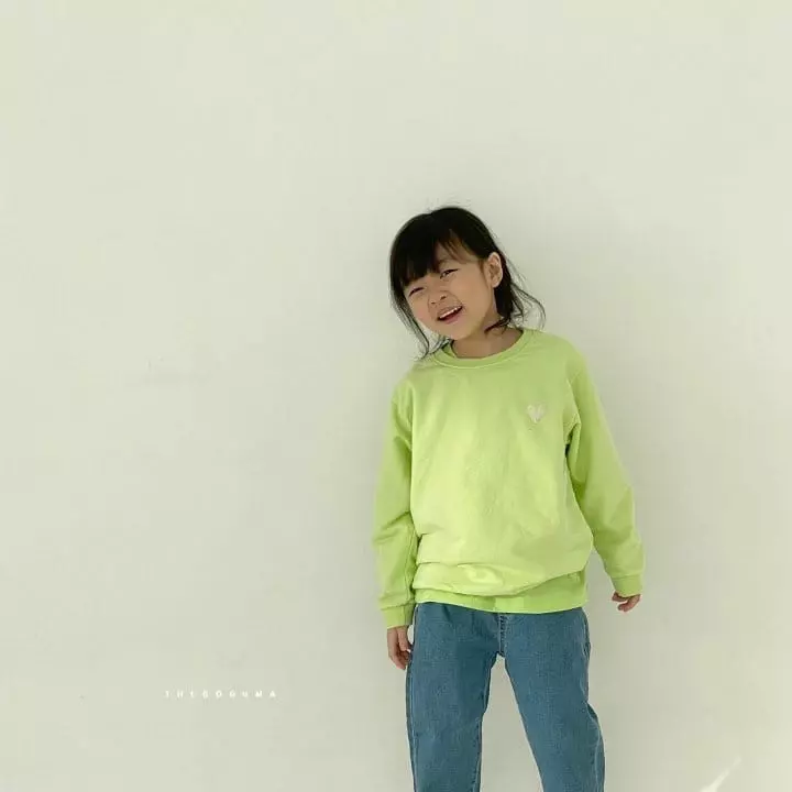 Shinseage Kids - Korean Children Fashion - #kidsshorts - Heart Breaker Sweatshirt - 11