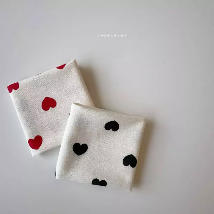 Shinseage Kids - Korean Children Fashion - #kidsshorts - Heart Scarf 40*40 - 6