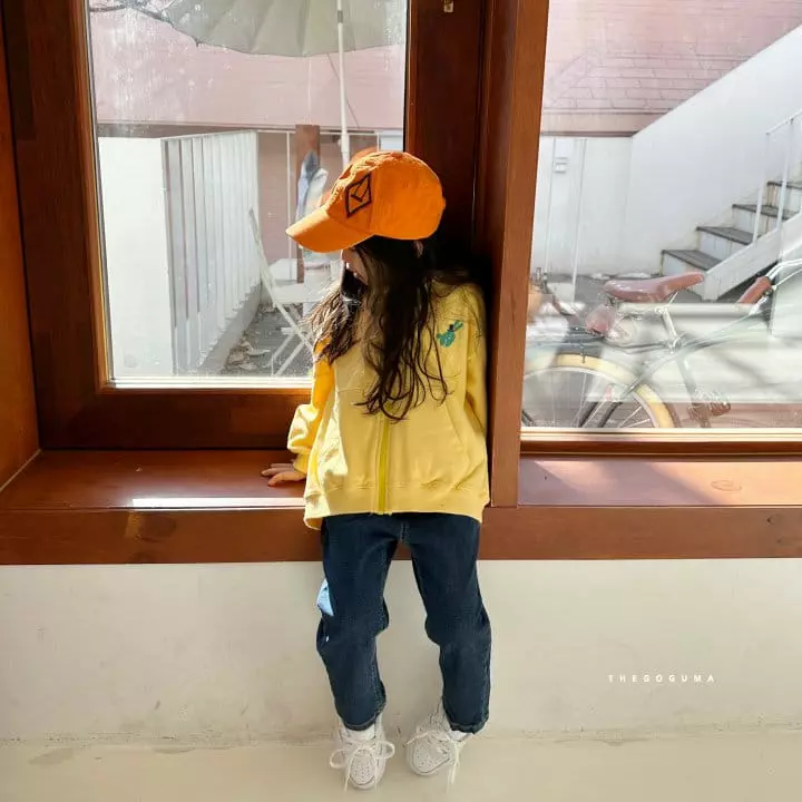 Shinseage Kids - Korean Children Fashion - #kidsshorts - Rabbit Hoody Zip-up - 3
