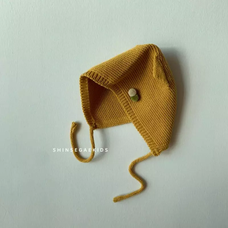 Shinseage Kids - Korean Children Fashion - #Kfashion4kids - Bell Knit Bonnet - 4