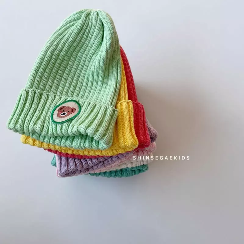 Shinseage Kids - Korean Children Fashion - #minifashionista - Cotton Bear Beanie