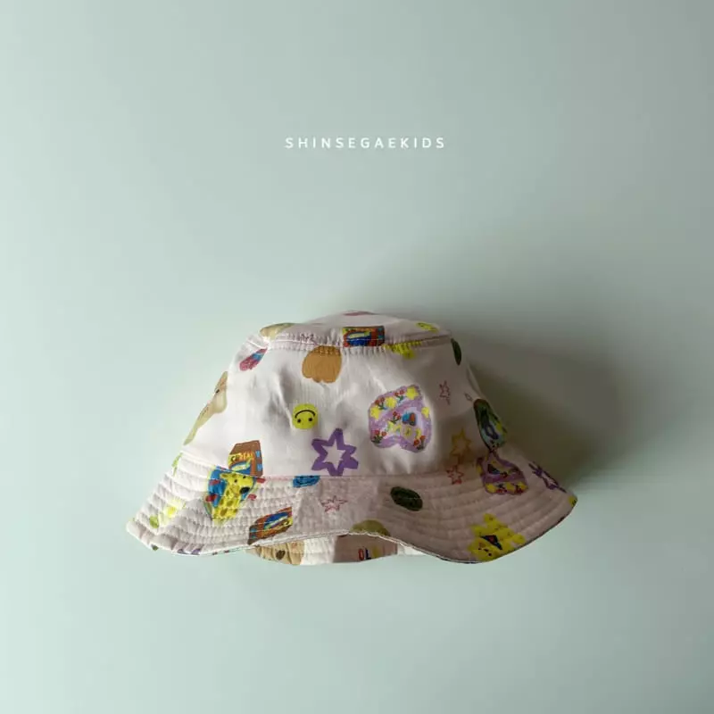 Shinseage Kids - Korean Children Fashion - #prettylittlegirls - Bear Paint Bucket Hat - 2