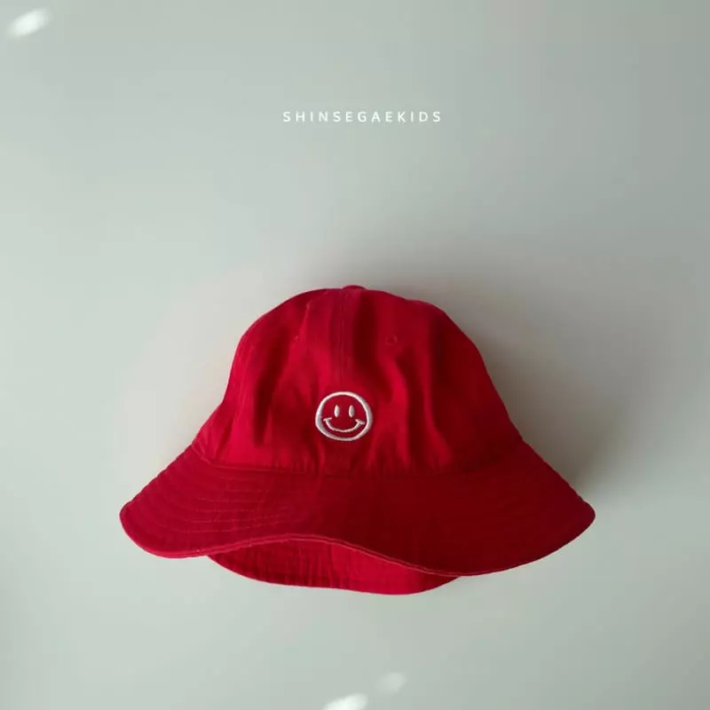 Shinseage Kids - Korean Children Fashion - #toddlerclothing - Smile String Bucket Hat - 3