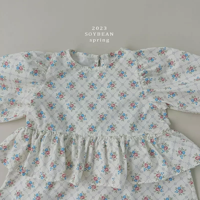 Soybean - Korean Children Fashion - #Kfashion4kids - French Frill One-piece - 9