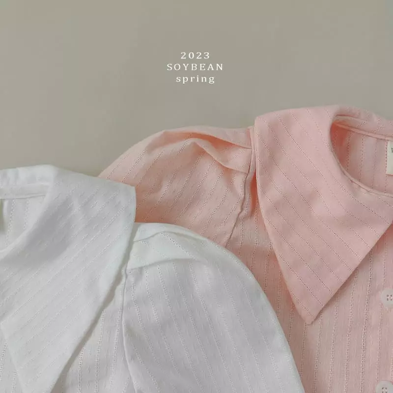 Soybean - Korean Children Fashion - #Kfashion4kids - Casual Puff Blouse - 6