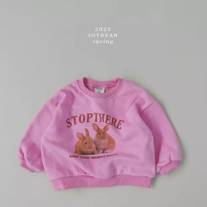 Soybean - Korean Children Fashion - #childofig - Rabbit Top Bottom Set - 5