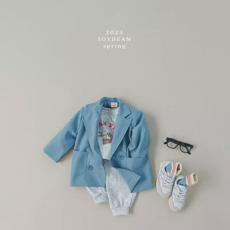 Soybean - Korean Children Fashion - #childrensboutique - School Double Jacket - 8