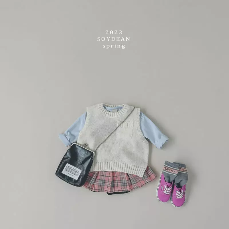 Soybean - Korean Children Fashion - #designkidswear - Minimal Vest - 3