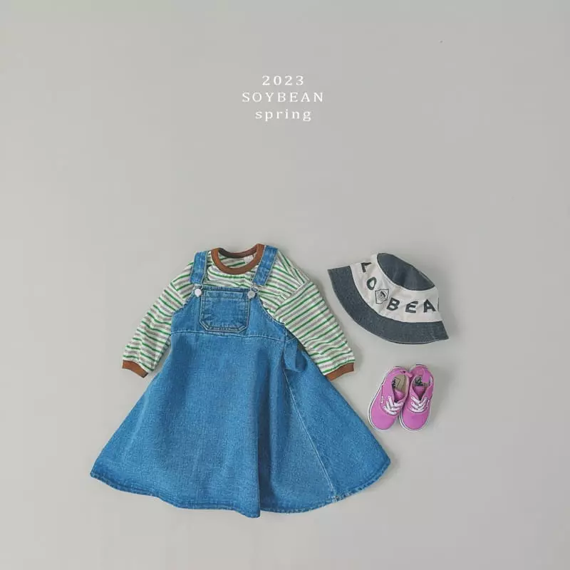 Soybean - Korean Children Fashion - #designkidswear - Street Stripes Tee - 2