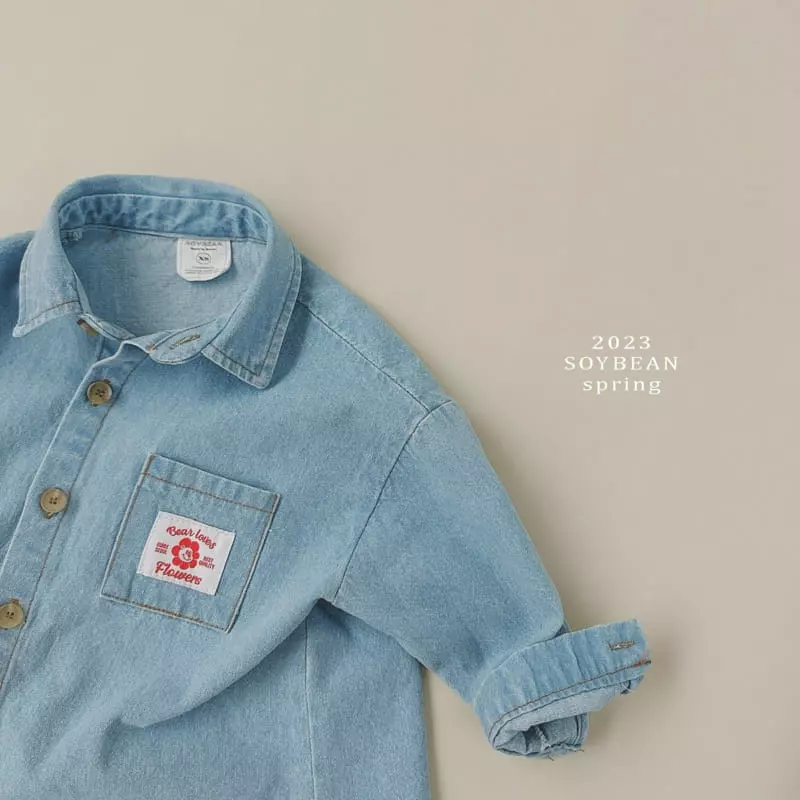 Soybean - Korean Children Fashion - #discoveringself - Everywhere Denim Shirt - 7
