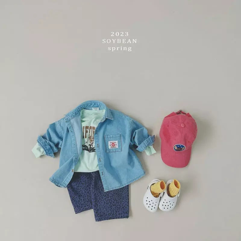 Soybean - Korean Children Fashion - #kidsshorts - Run Puppy Tee - 2