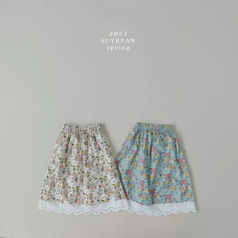 Soybean - Korean Children Fashion - #kidsstore - Rose Skirt - 6