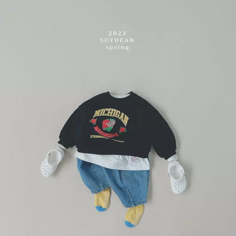 Soybean - Korean Children Fashion - #kidsstore - Dart Pot Jeans - 6