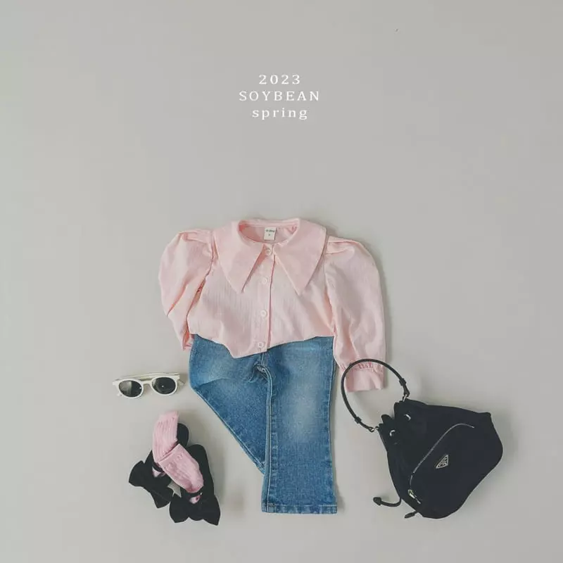 Soybean - Korean Children Fashion - #kidzfashiontrend - Casual Puff Blouse - 5