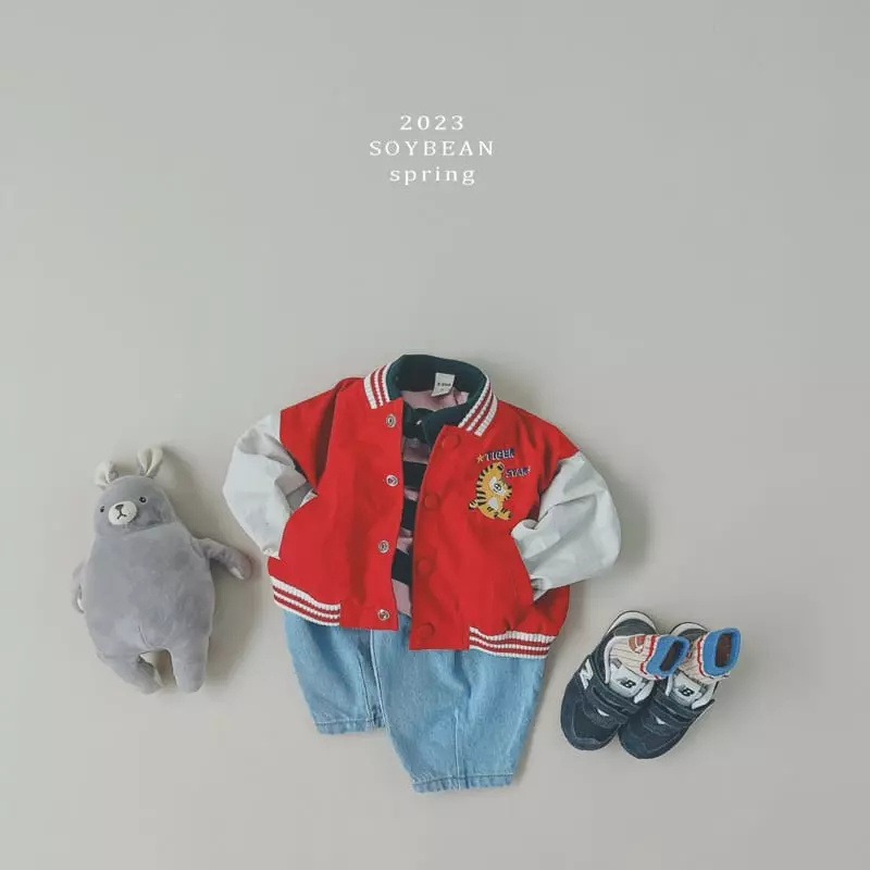 Soybean - Korean Children Fashion - #kidsstore - Tiger Basity Jacket - 4