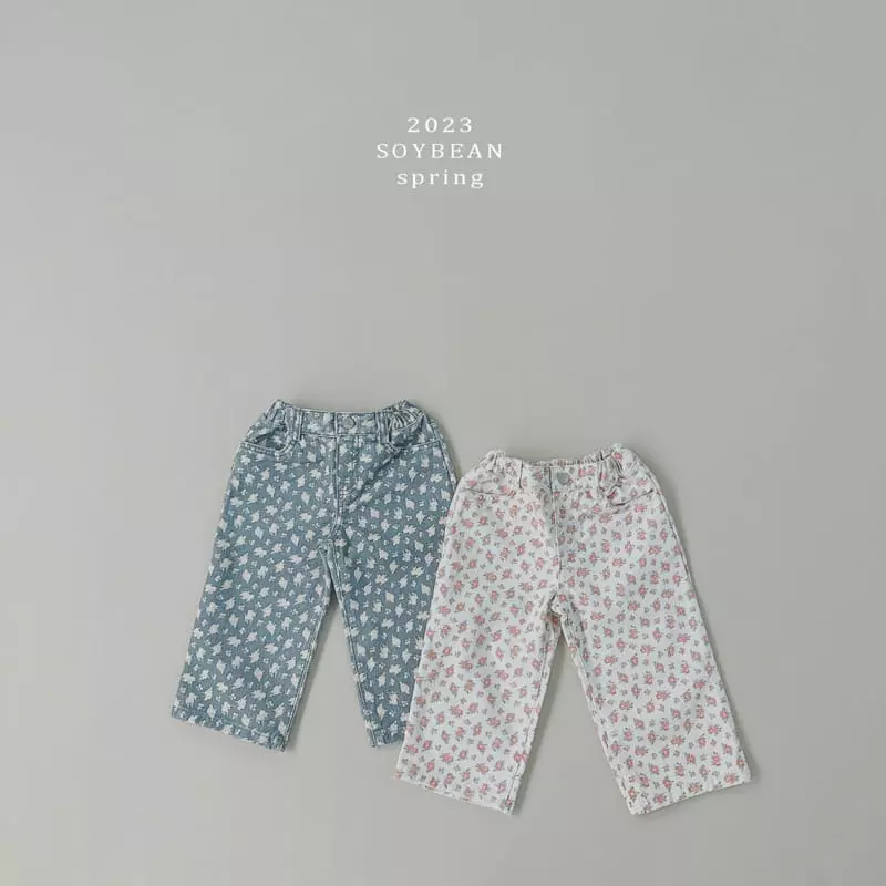 Soybean - Korean Children Fashion - #kidzfashiontrend - Rose Wide Pants - 6