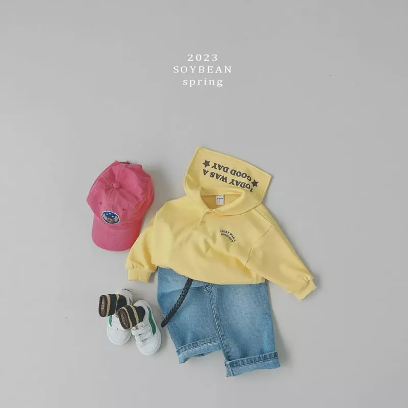Soybean - Korean Children Fashion - #kidzfashiontrend - Vintage Wide Jeans - 5