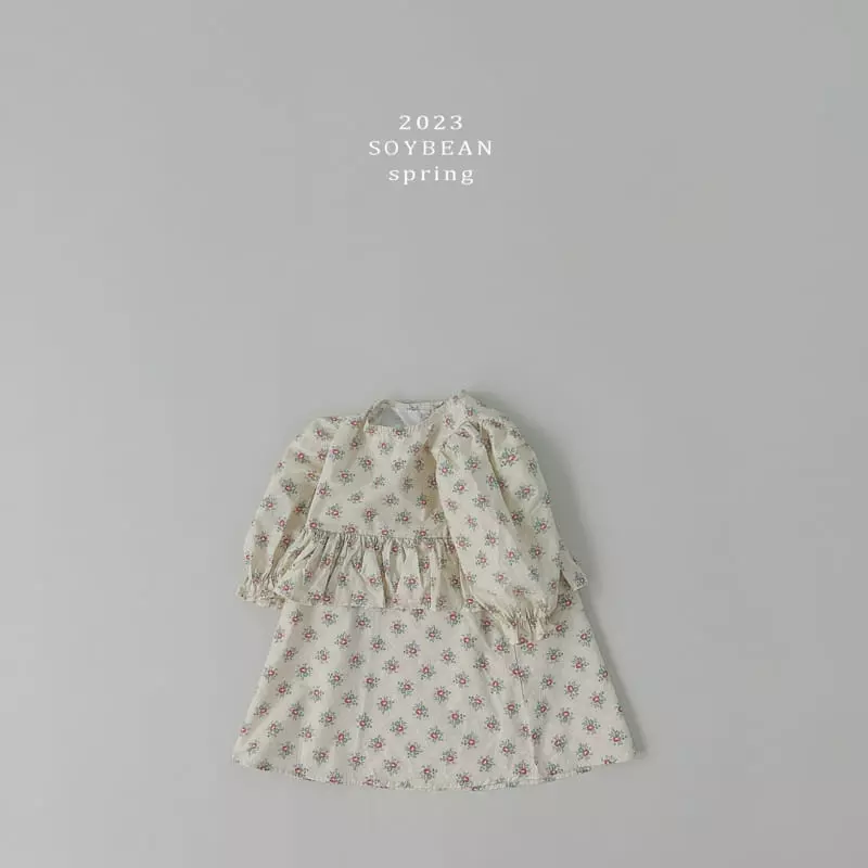 Soybean - Korean Children Fashion - #littlefashionista - French Frill One-piece - 10