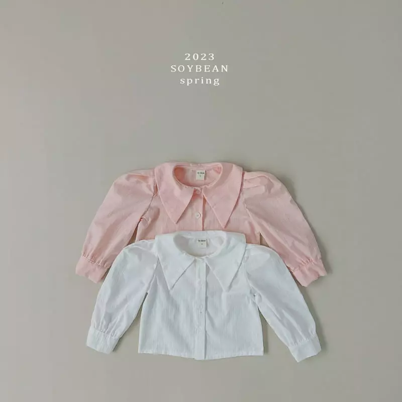 Soybean - Korean Children Fashion - #littlefashionista - Casual Puff Blouse - 7