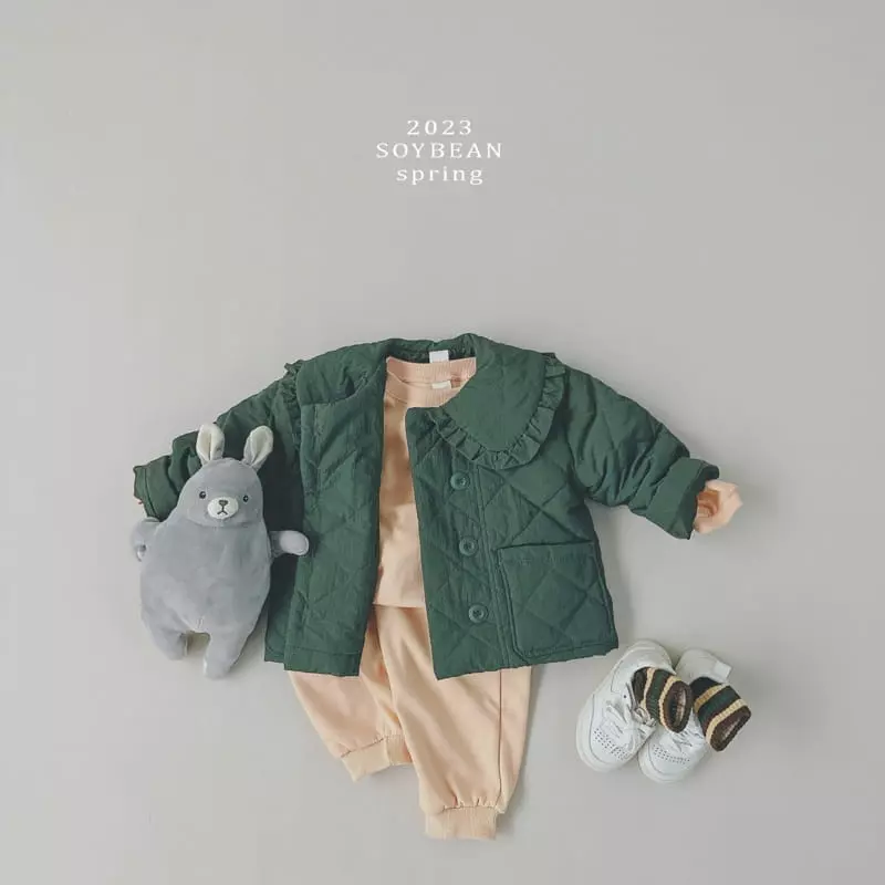 Soybean - Korean Children Fashion - #magicofchildhood - Spring Day Frill Jacket - 6