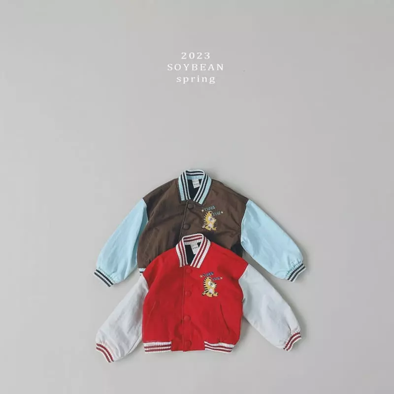 Soybean - Korean Children Fashion - #minifashionista - Tiger Basity Jacket - 8