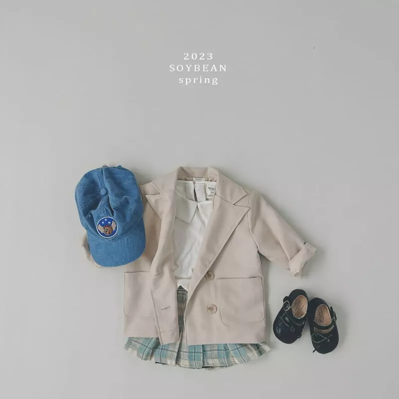 Soybean - Korean Children Fashion - #prettylittlegirls - School Double Jacket - 5