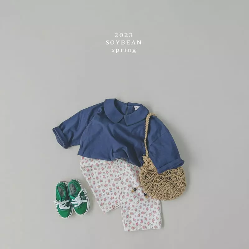 Soybean - Korean Children Fashion - #prettylittlegirls - Petit Collar Box Tee - 3