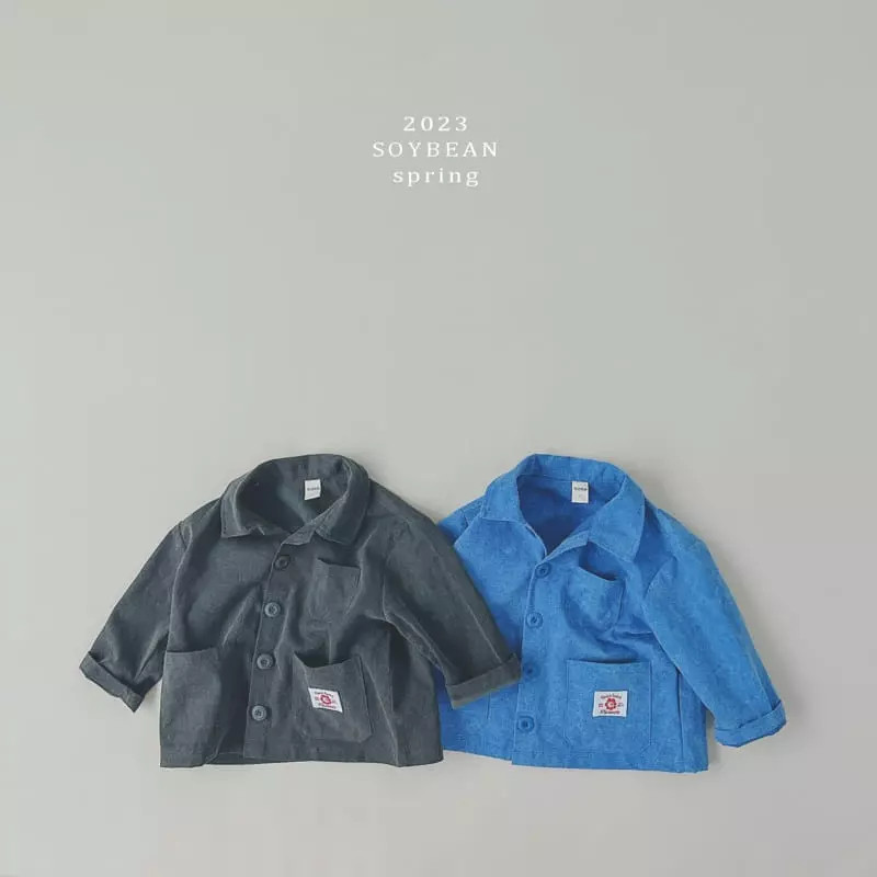 Soybean - Korean Children Fashion - #stylishchildhood - Flwoer Bear Spring Field Jacket - 11