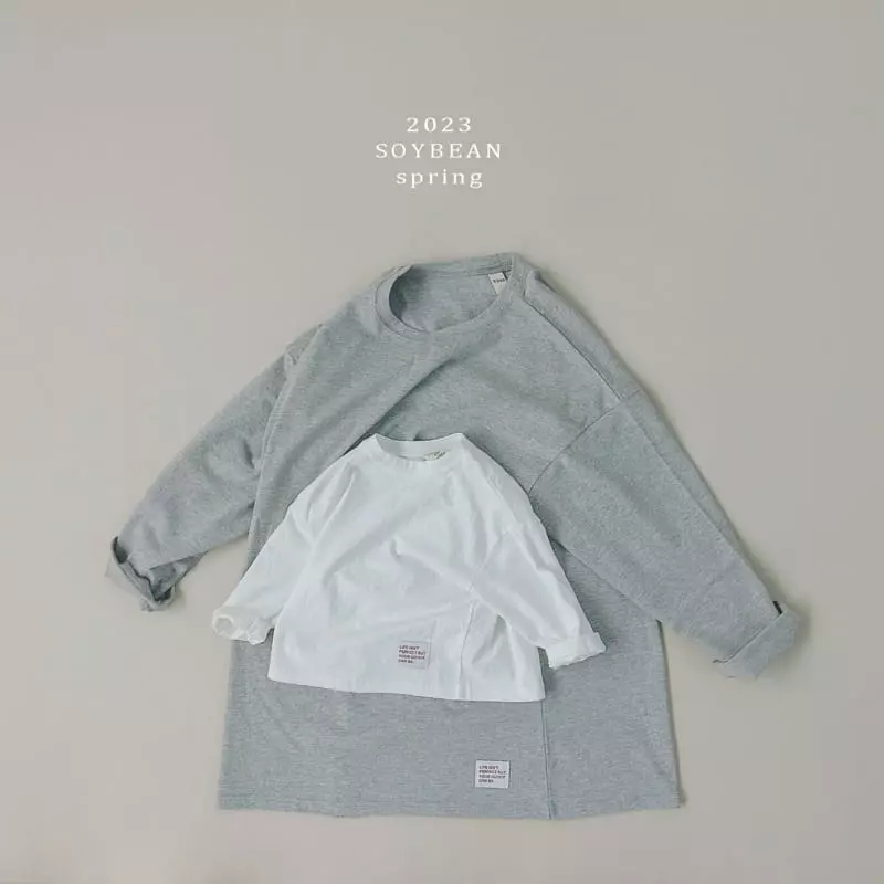 Soybean - Korean Children Fashion - #todddlerfashion - Patch Layered Tee - 6
