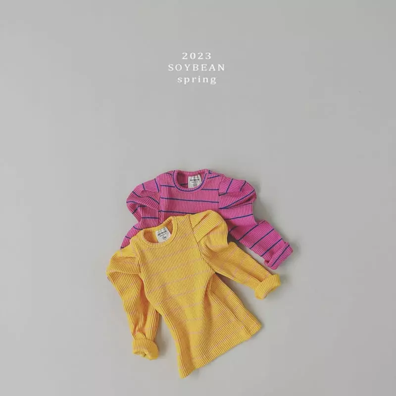 Soybean - Korean Children Fashion - #prettylittlegirls - 2023 Puff Tee - 4