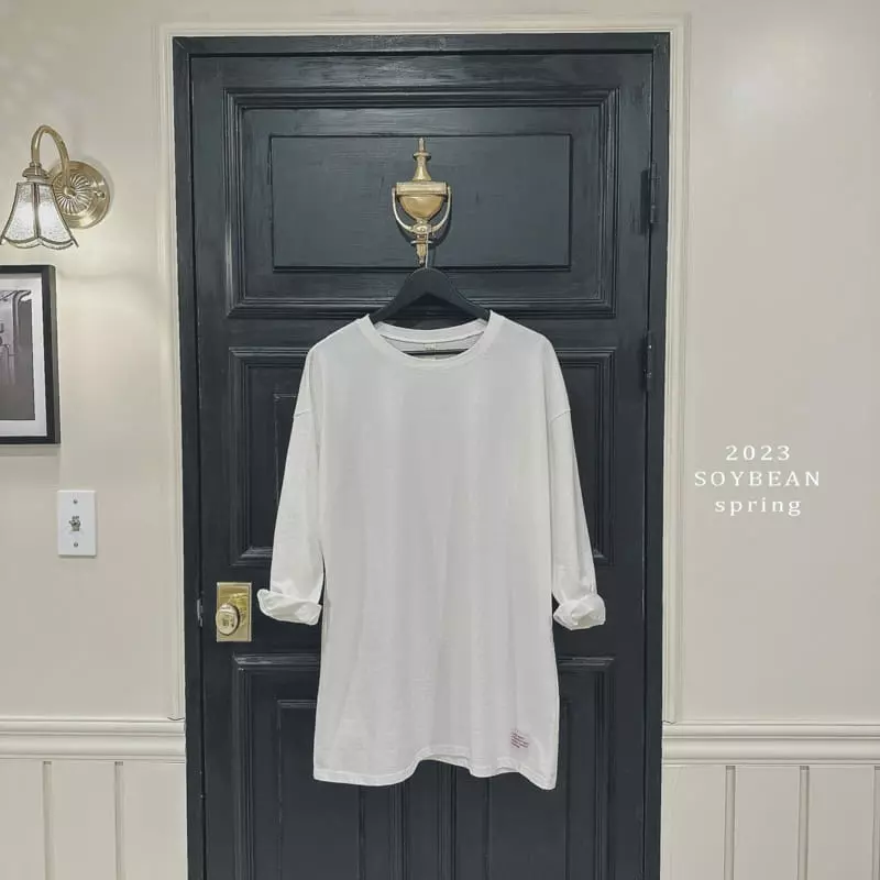 Soybean - Korean Children Fashion - #toddlerclothing - Mom Patch Layered Tee - 6