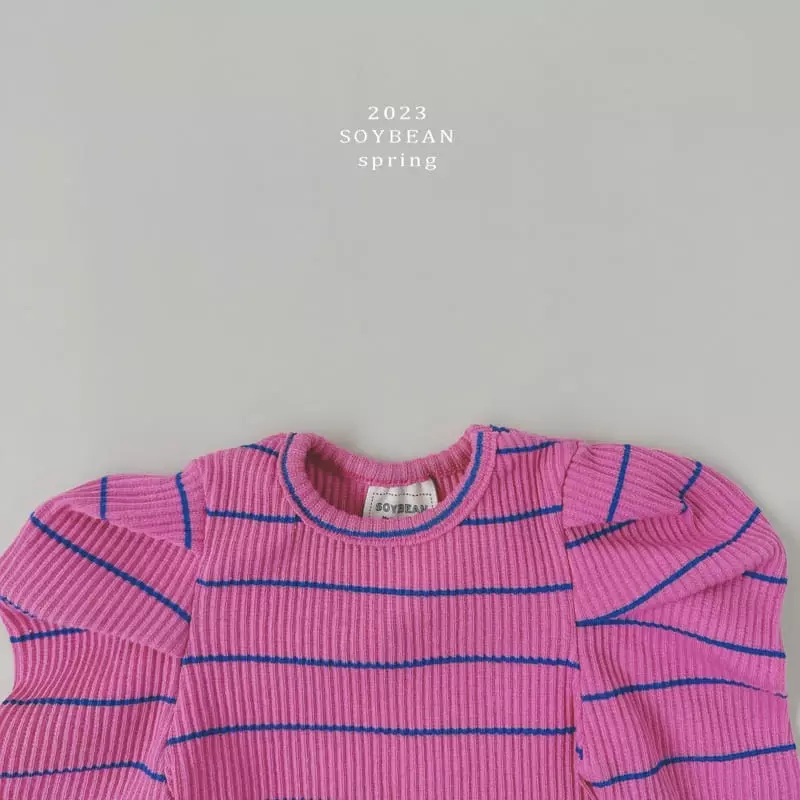 Soybean - Korean Children Fashion - #toddlerclothing - 2023 Puff Tee - 5