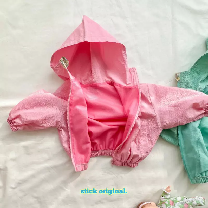 Stick - Korean Children Fashion - #childofig - Bubble Wind Jumper with Mom - 5