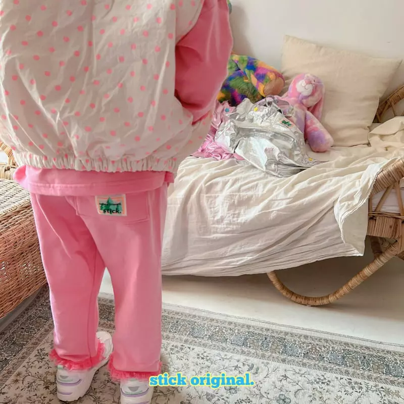 Stick - Korean Children Fashion - #childofig - Lace Tee - 3