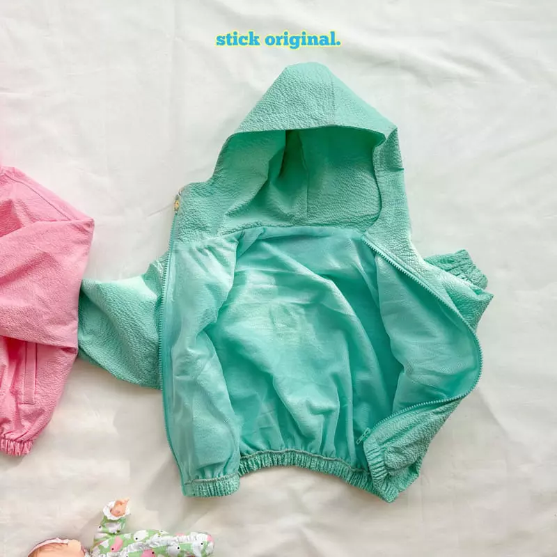 Stick - Korean Children Fashion - #childrensboutique - Bubble Wind Jumper with Mom - 6