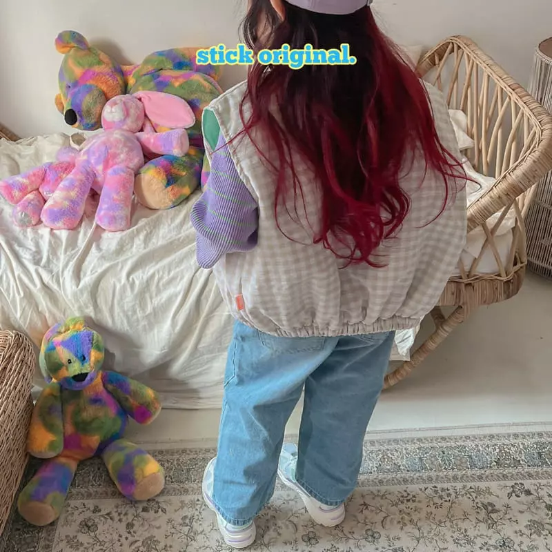 Stick - Korean Children Fashion - #childrensboutique - Oahu Jeans with Mom - 4