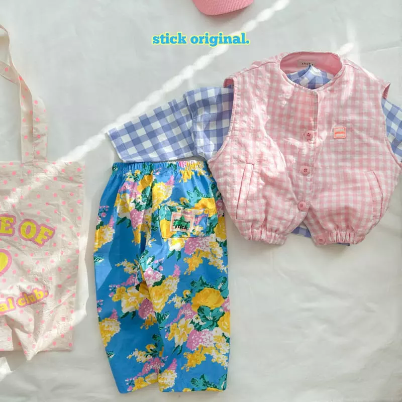Stick - Korean Children Fashion - #discoveringself - Gardening Pants - 2