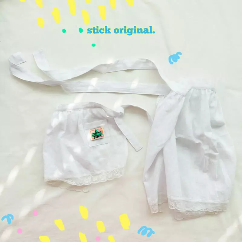 Stick - Korean Children Fashion - #kidzfashiontrend - Apron - 7