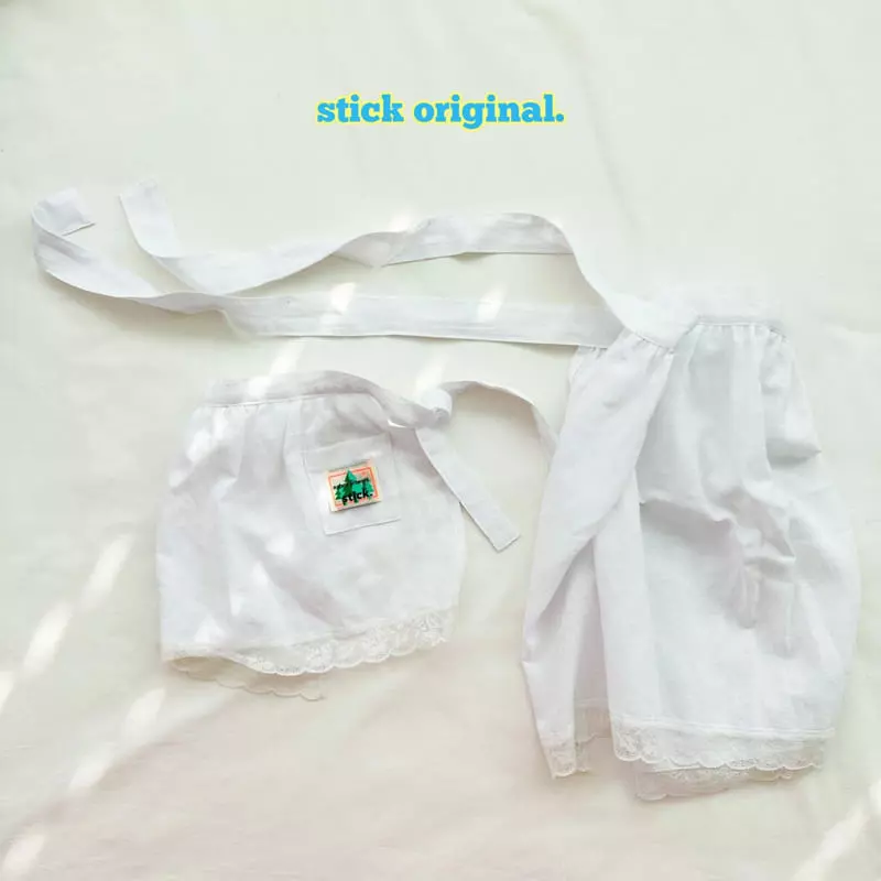 Stick - Korean Children Fashion - #magicofchildhood - Apron - 10