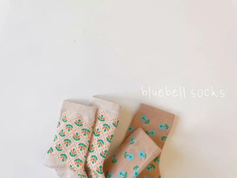 Teamand - Korean Children Fashion - #Kfashion4kids - Blue Bell Set - 6