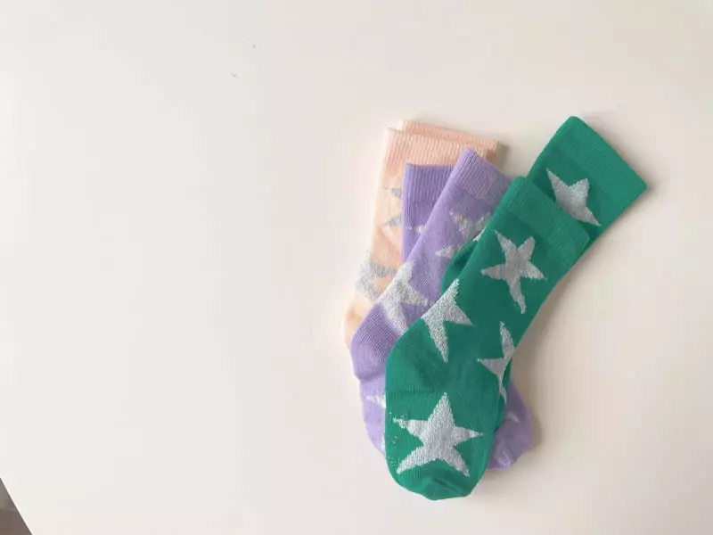 Teamand - Korean Children Fashion - #childofig - Hoshi Knee Socks  - 2