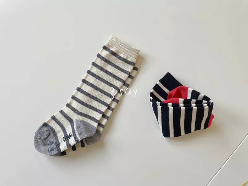 Teamand - Korean Children Fashion - #kidsstore - Ppappiyoung Knee Socks - 2