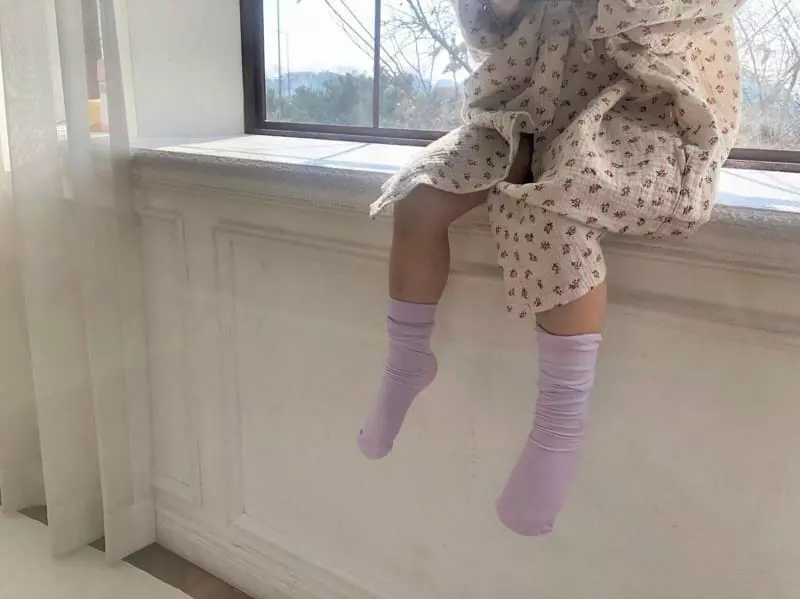 Teamand - Korean Children Fashion - #kidzfashiontrend - Color Knee Socks - 5
